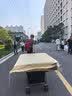 野徒者露营车户外推车野餐车儿童可躺露营装备折叠摆摊营地车小买菜车 黑巨无霸-16寸【飞机轮】 升级加粗全钢车架 实拍图