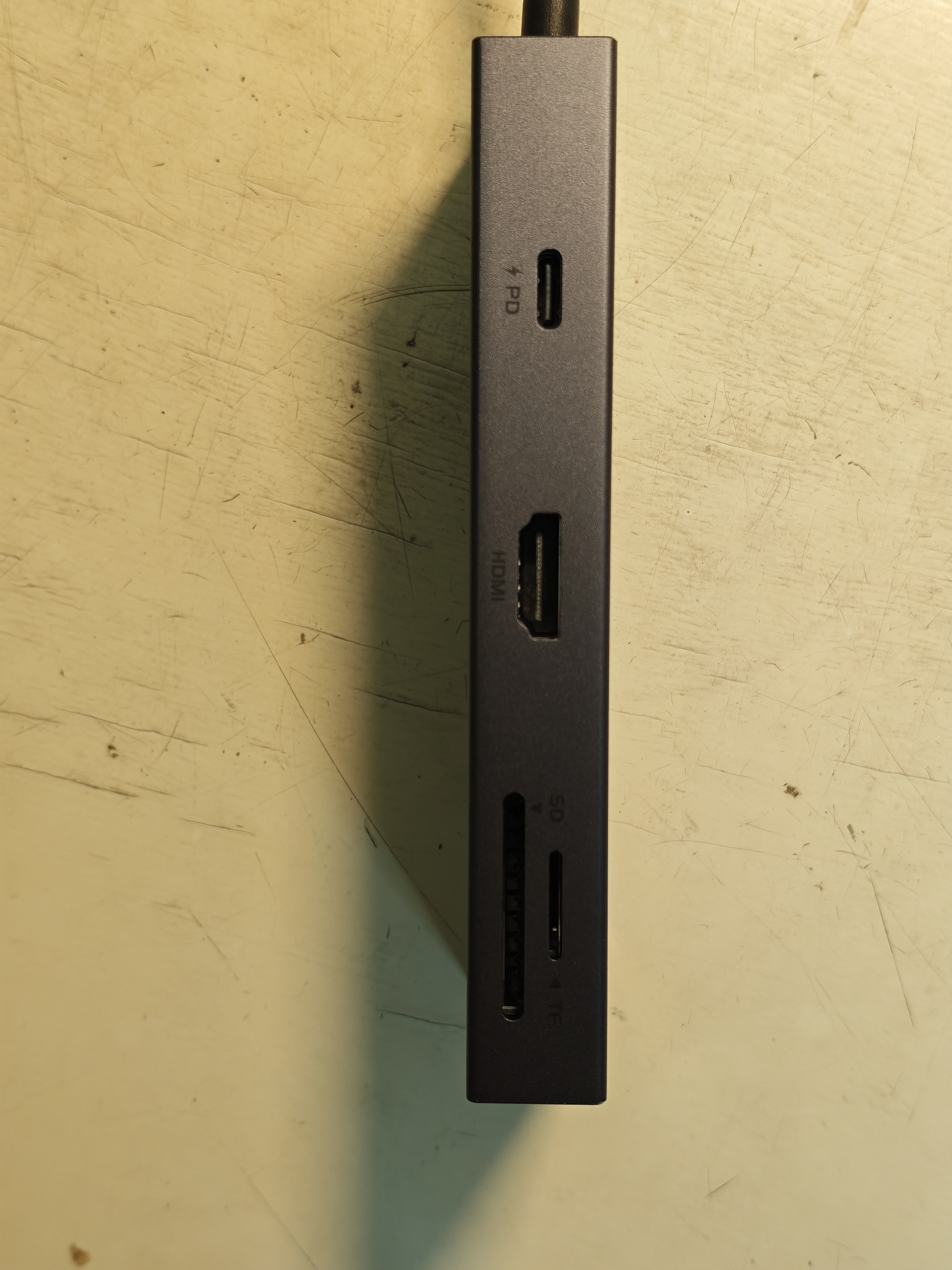 绿联Type-C拓展坞转HDMI2.0扩展坞10G高速多USB3.2转接头SD/TF读卡器适用苹果电脑接口转换器Mac笔记本 实拍图