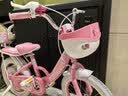 永久儿童自行车3-8岁小孩脚踏单车宝宝中大童女孩公主款童车 【升级-白胎】小猫粉+护具礼包 16寸 实拍图