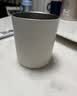 MUJI不锈钢 双层马克杯 办公杯子学生水杯茶杯咖啡杯 白色S 410ml 实拍图