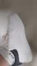 百丽撞色小白鞋男鞋牛皮舒适厚底增高休闲运动板鞋A1160CM3 黑尾翼 40 实拍图