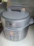 美的（Midea）0涂层电压力锅5L电饭煲抗菌有钛青瓷 营养蒸智能预约多功能一体高压电锅MY-E5811G家用4-6人开盖煮 实拍图
