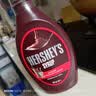 好时（Hershey’s）巧克力味糖浆进口黑巧克力酱摩卡咖啡奶茶甜品可可酱烘焙原料 好时巧克力味糖浆623g 实拍图