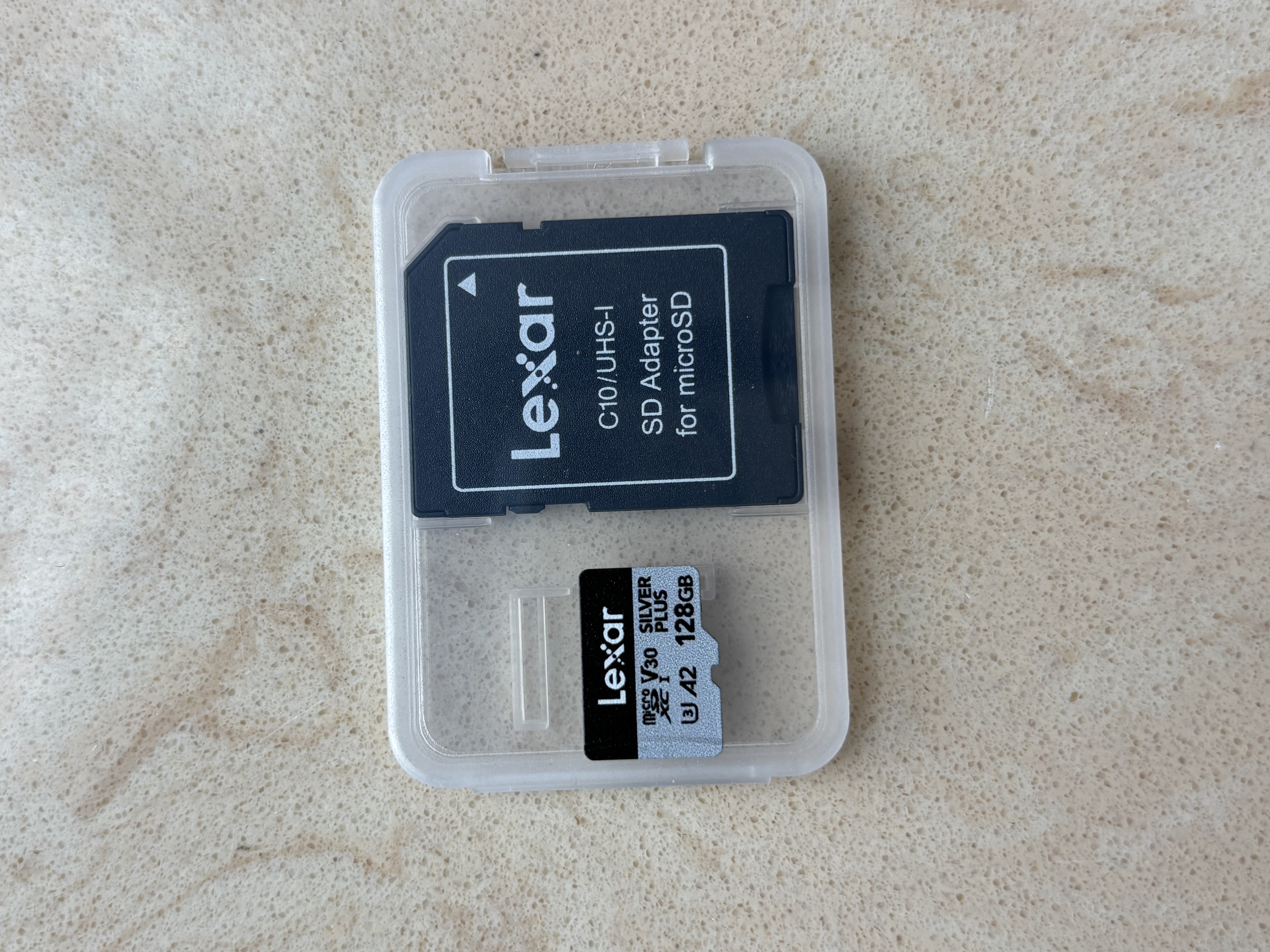 雷克沙（Lexar）128GB TF(MicroSD)存储卡 V30 4K 读205MB/s 大疆Pocket 4P适配兼容 影石Luna内存卡(SILVER PLUS) 实拍图
