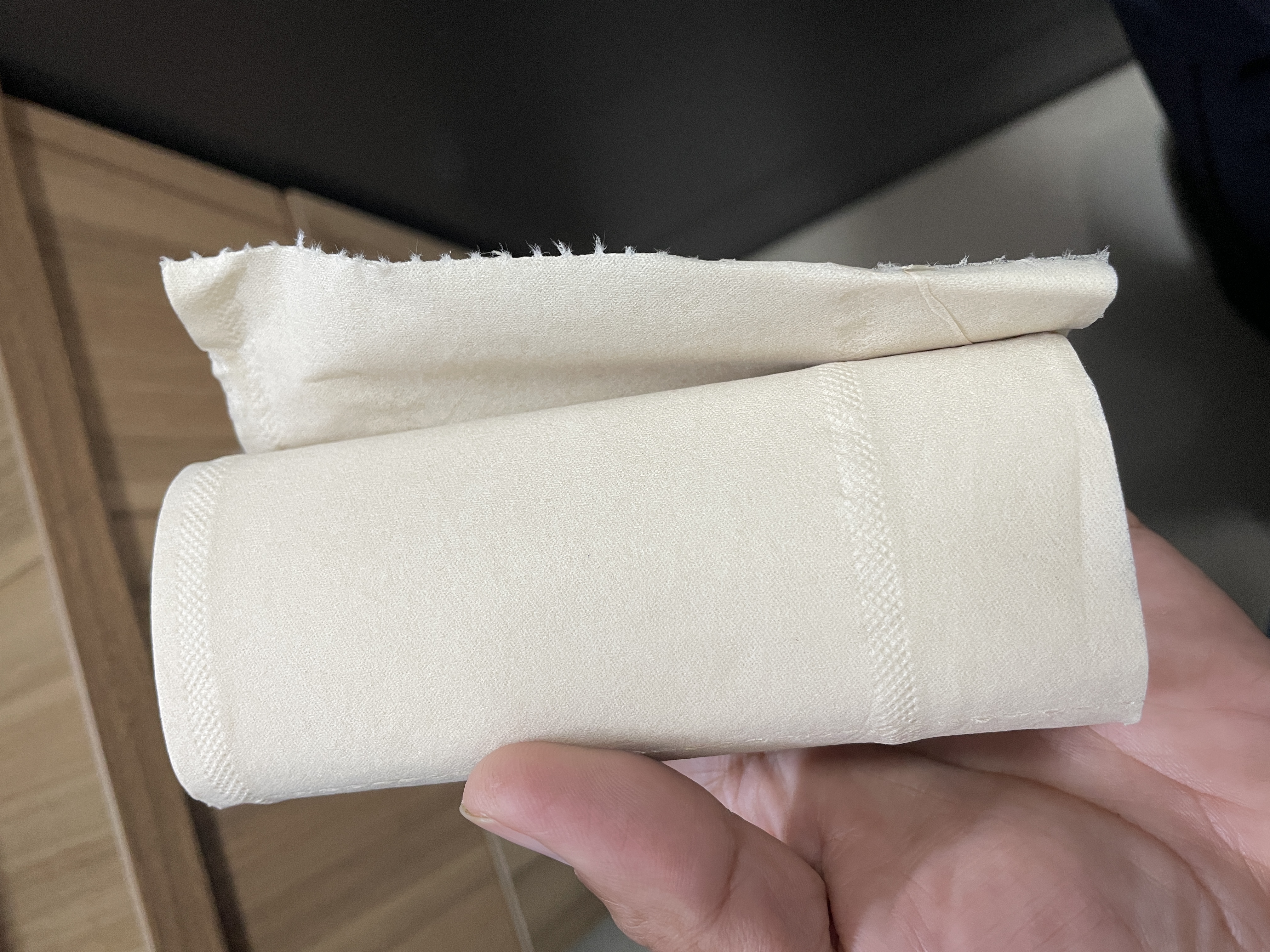 一晨卫生纸48卷布感本色卷纸竹浆纸巾厕所手纸大包装家庭用纸批发 实拍图