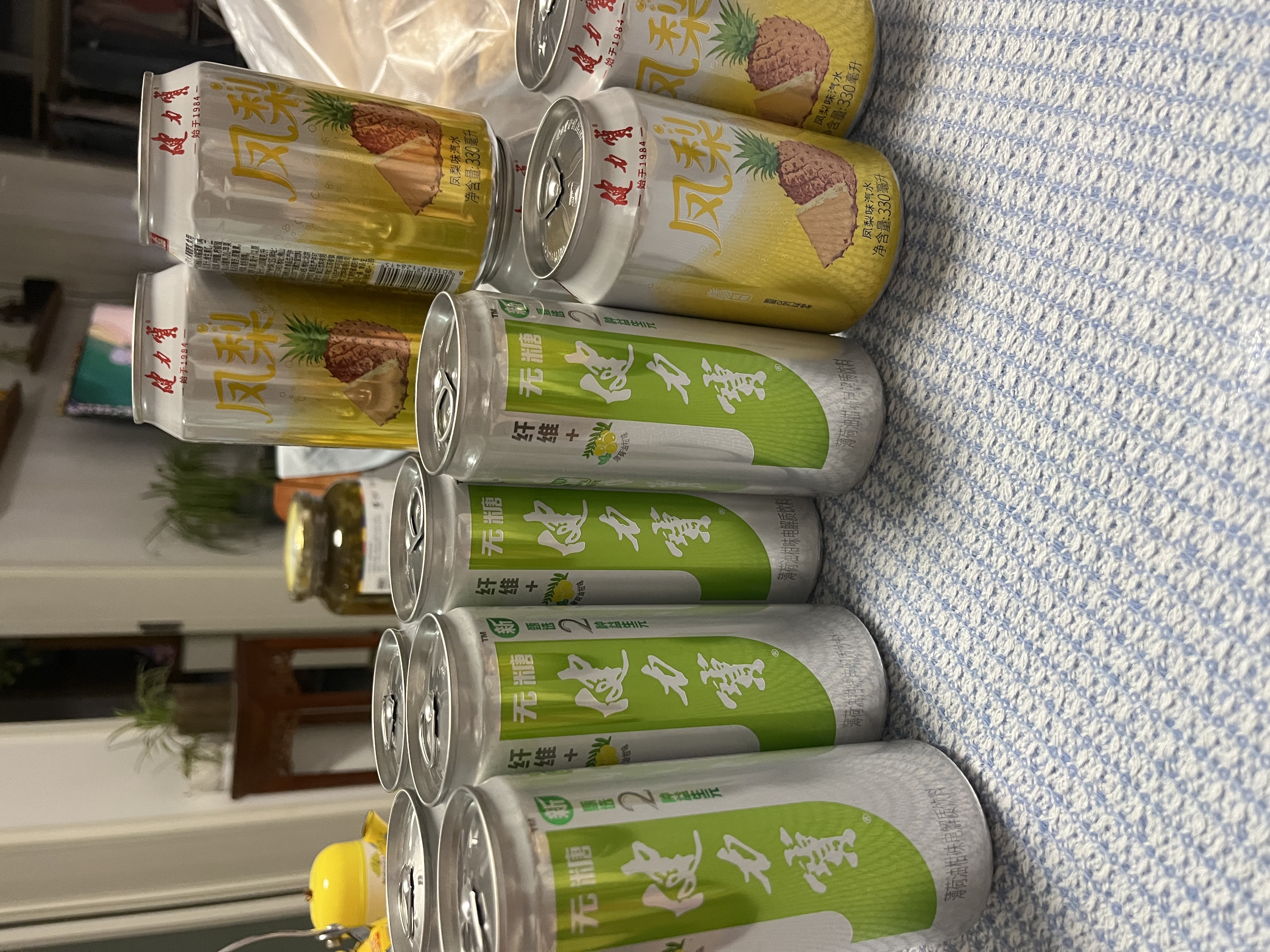 健力宝油柑薄荷味330ml*6罐含膳食纤维+双益生元碳酸饮料无糖汽水 实拍图