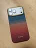 PITAKA适用苹果iPhone18ProMax手机壳相机按键全包轻薄磁吸凯夫拉芳纶碳纤维纹高级感保护套 加州旧梦1号 实拍图