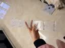 京东物流 六连排挂钩免打孔强力粘胶门后厨房透明无痕粘钩 六连挂钩2个装（专享） 实拍图