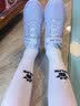 卡尔美（KELME）儿童长筒足球袜加厚毛巾底防滑比赛训练无骨缝头运动袜子 S 白色 实拍图