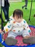 G.duck小黄鸭儿童棉服冬季婴儿衣服男女童加厚棉衣小童宝宝棉袄加绒外套 白色花朵 90 尺码1~2岁【 80-90cm】 实拍图