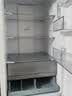 海尔「新国标一级能效风冷无霜」310L三门家用电冰箱抗菌净味省电速冻BCD-310WGHD3E7WV(银)国家补贴 实拍图
