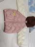 迷你巴拉（minibala）【三防】男童女童轻暖羽绒服儿童萌趣造型冬连帽儿童外套秋冬新款 粉红60033 【白鸭绒-1000+清洁度】 90 【34.6g】 实拍图