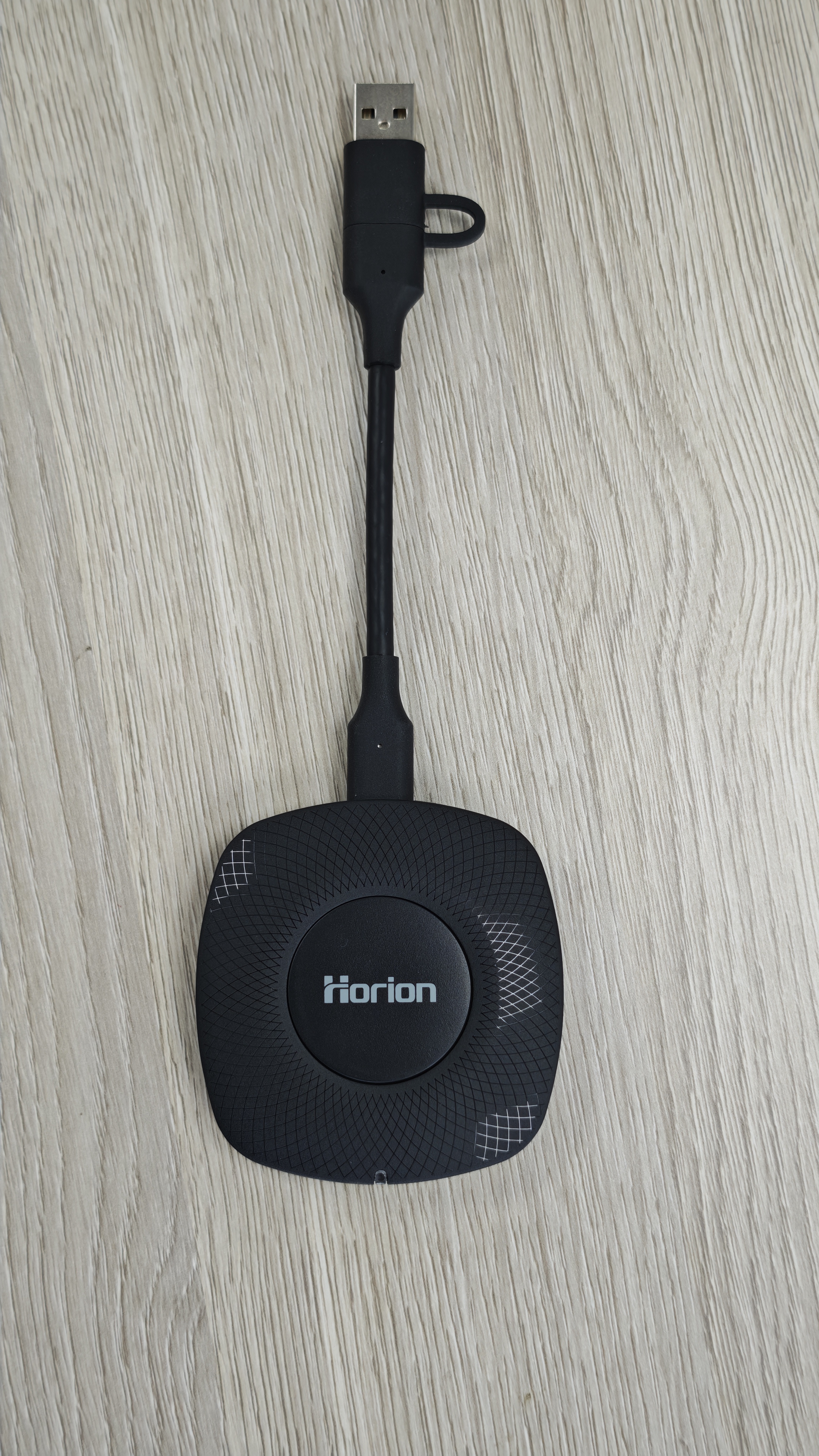 皓丽HG-1S无线投屏器HDMI会议同屏器4K投屏器办公手机接电视显示器适用笔记本电脑台式机投影USB+C双口 实拍图