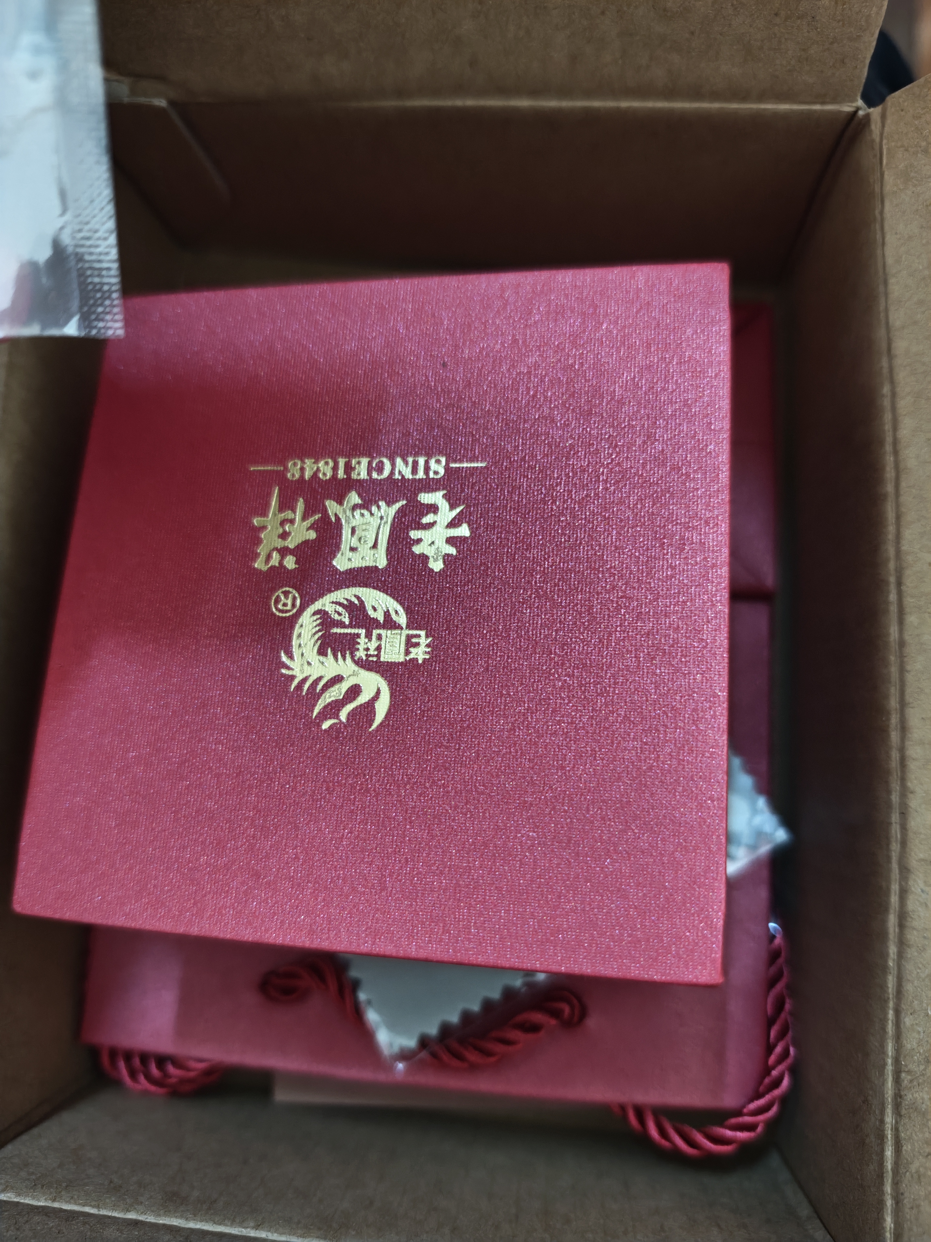 老凤祥桃花银项链女士新款吊坠轻奢饰品走心女友生日礼物高端老婆 实拍图