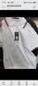 罗蒙男童短袖polo衫校园服饰秋夏T恤女童班服 条纹白色短袖POLO衫160 实拍图