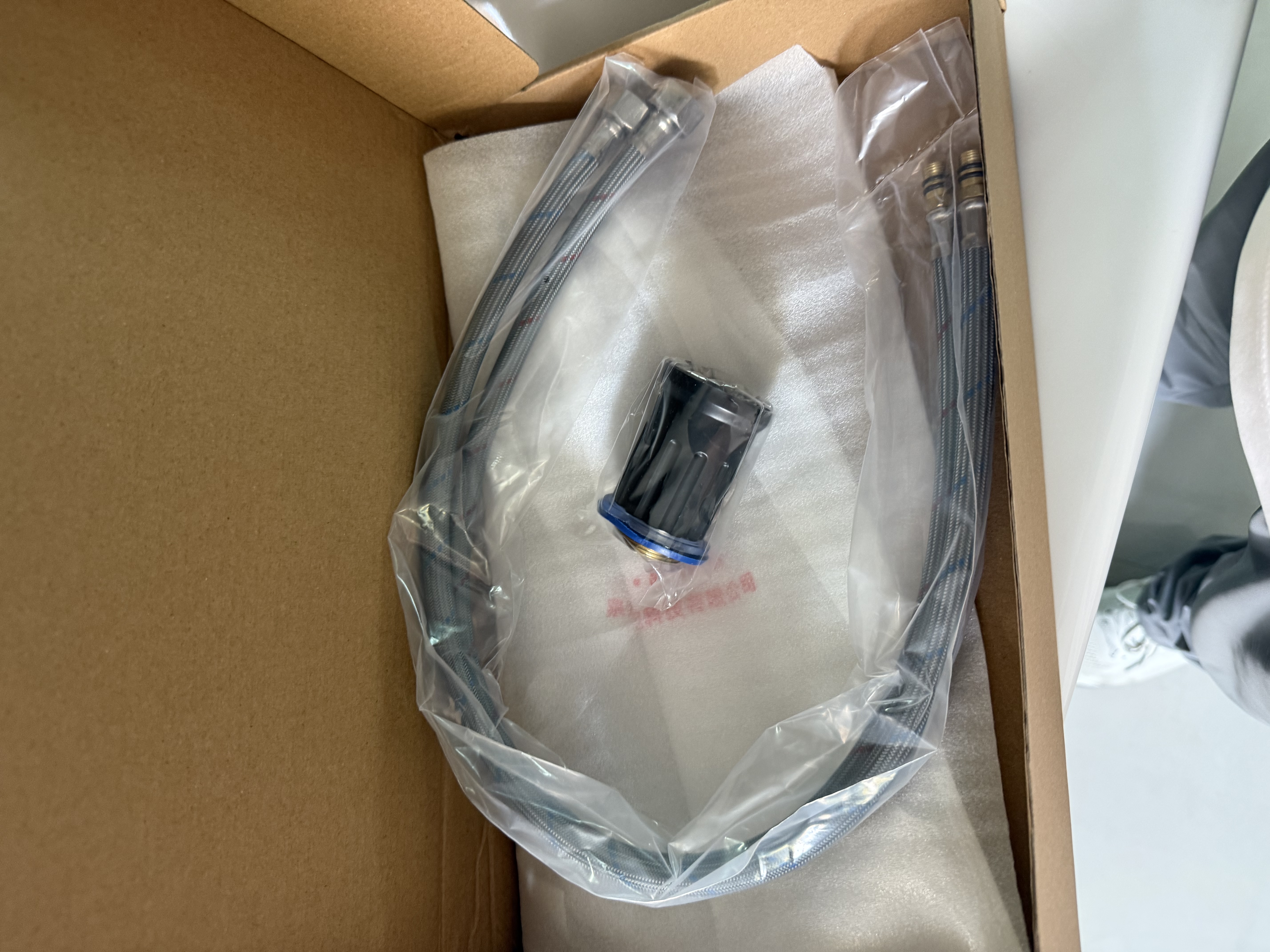 BSITN304不锈钢厨房水龙头水槽洗菜盆洗碗池高抛龙头双温冷热旋转B1087 实拍图