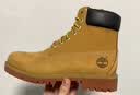 添柏岚（Timberland）踢不烂经典大黄靴高帮马丁靴户外防水童鞋青少年女12909W小麦色38 实拍图