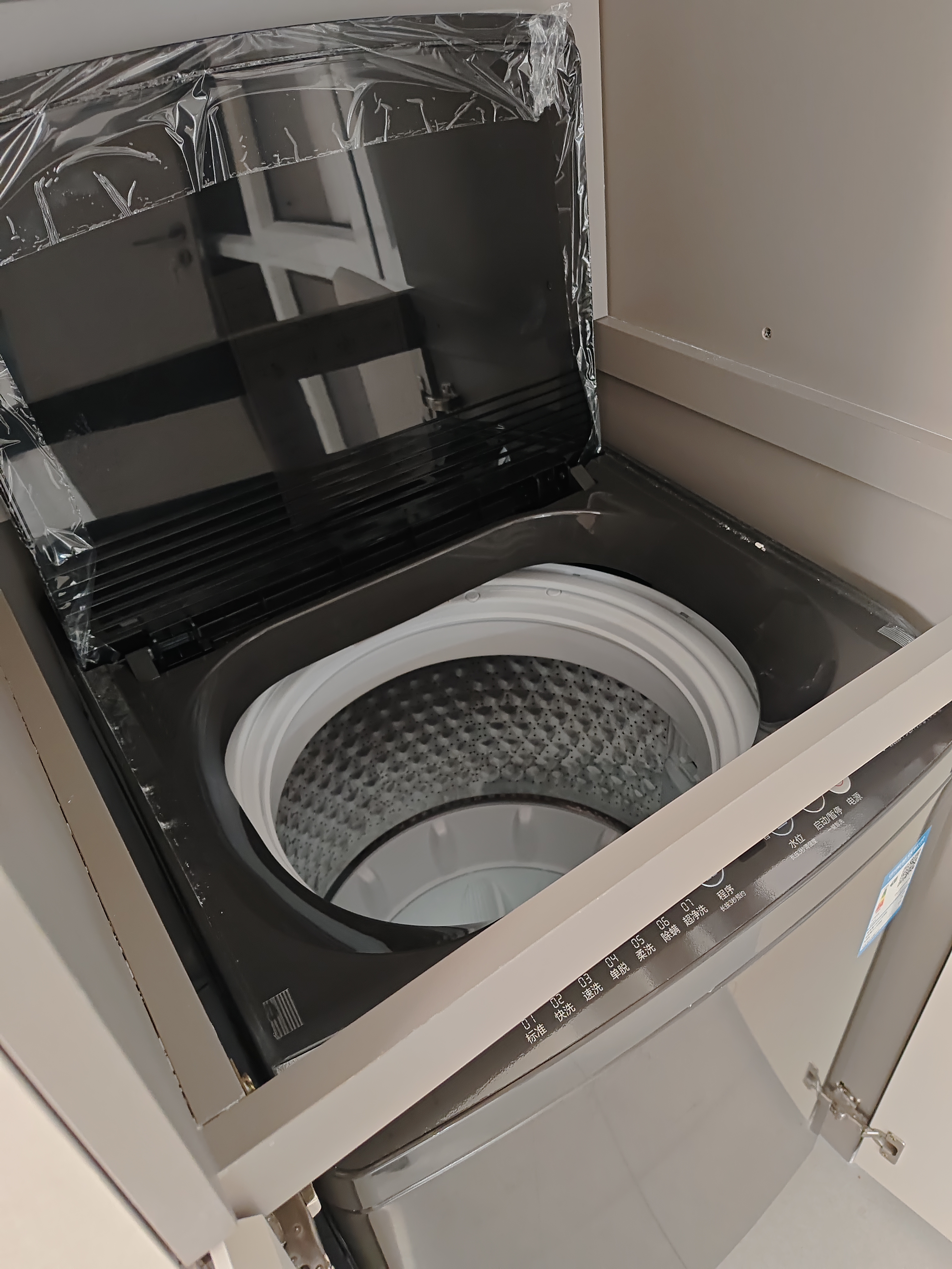 小天鹅（LittleSwan）波轮洗衣机全自动家用 10KG 直驱变频 TB100V26DT 一级能效 以旧换新 京东自营 出租房宿舍 实拍图