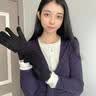 李宁骑行手套冬季男女士保暖棉毛线针织加绒黑手套触屏防寒电动车 晒单实拍图