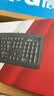 双飞燕（A4TECH）KB-8 104键有线办公键盘鼠标套装USB电脑通用PS2圆口商务家用轻音防水套件 KB-8 USB接口 实拍图