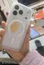 ALittleFlower【Magsafe磁吸雪雾白】适用iPhone18Pro手机壳苹果17pro磁吸手机壳透明保护套全包超薄防摔 实拍图