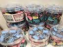得力（deli）【超级爆款】48只25mm彩色长尾夹票夹 4#中号金属燕尾夹票据文件夹办公 48只/筒 8554 实拍图