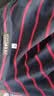 JEEP SPIRIT吉普T恤男夏季短袖男士polo打底衫翻领商务衣服 宝兰/大红 3XL 实拍图