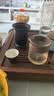 苏泊尔（SUPOR）泡茶壶茶杯旅行茶具套装快客杯旅游户外露营便携式饮泡茶随身 旅行便携茶具6件套装【陶瓷水墨】 实拍图