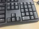 罗技（Logitech）K120 键盘 有线键盘 办公键盘 全尺寸 黑色U口 104键 实拍图