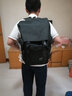 沫茵 书包男中学生潮流大容量个性潮牌初中生高中生书包男大学生双肩包ins韩版校园休闲百搭男生背包翻盖 黑色 实拍图