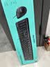 罗技（Logitech）MK120 键鼠套装 有线键鼠套装 办公键鼠套装 电脑键盘 USB即插即用 全尺寸 黑色 实拍图