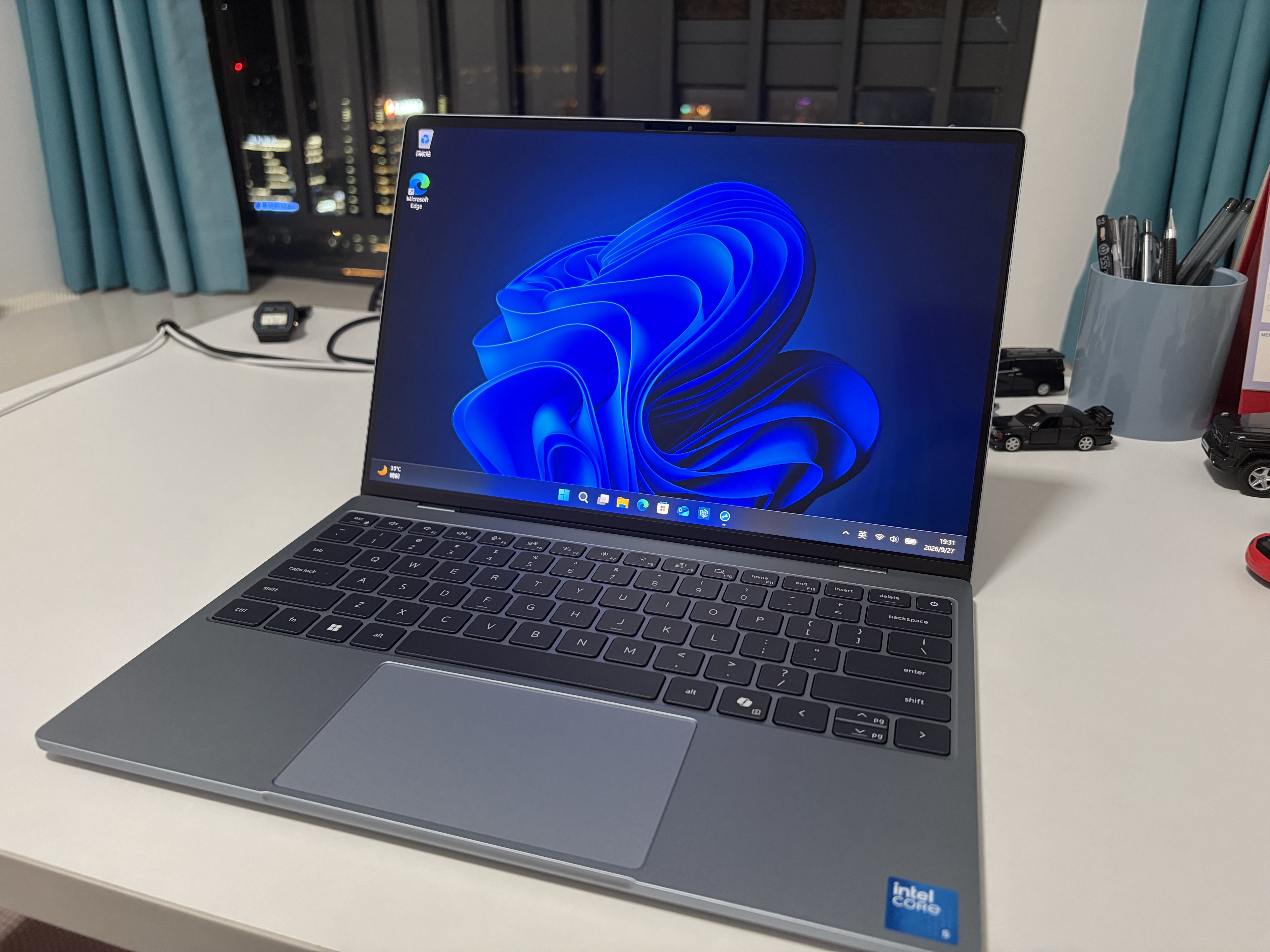 戴尔（DELL）国家补贴笔记本电脑新款XPS 13 Air 第三代酷睿5 AI轻薄本学生办公 2.5K 120Hz高刷触控屏 青空银 实拍图