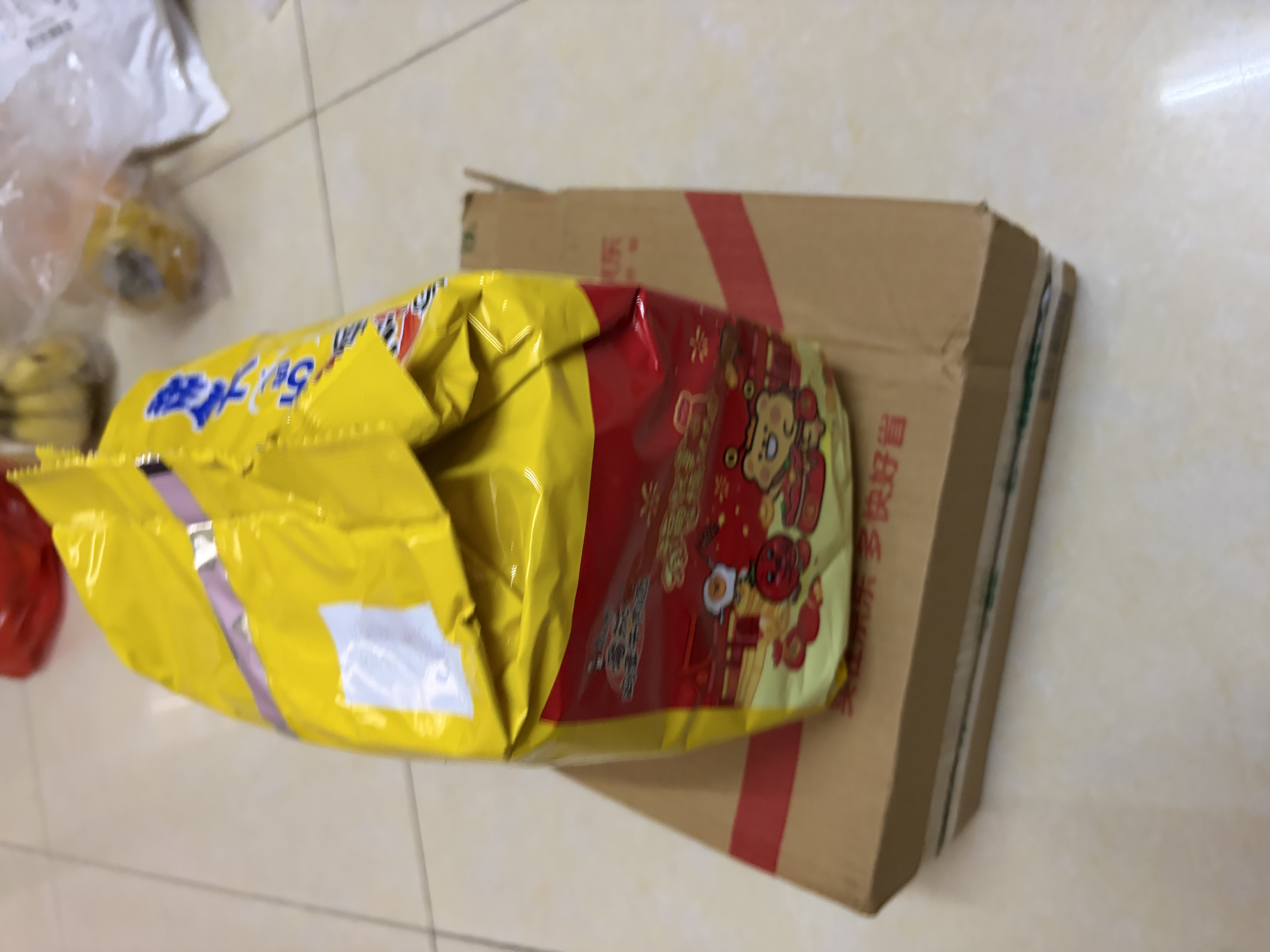 康师傅方便面 大食袋番茄鸡蛋牛肉面五连包156g*5 泡面袋装速食方便食品 实拍图