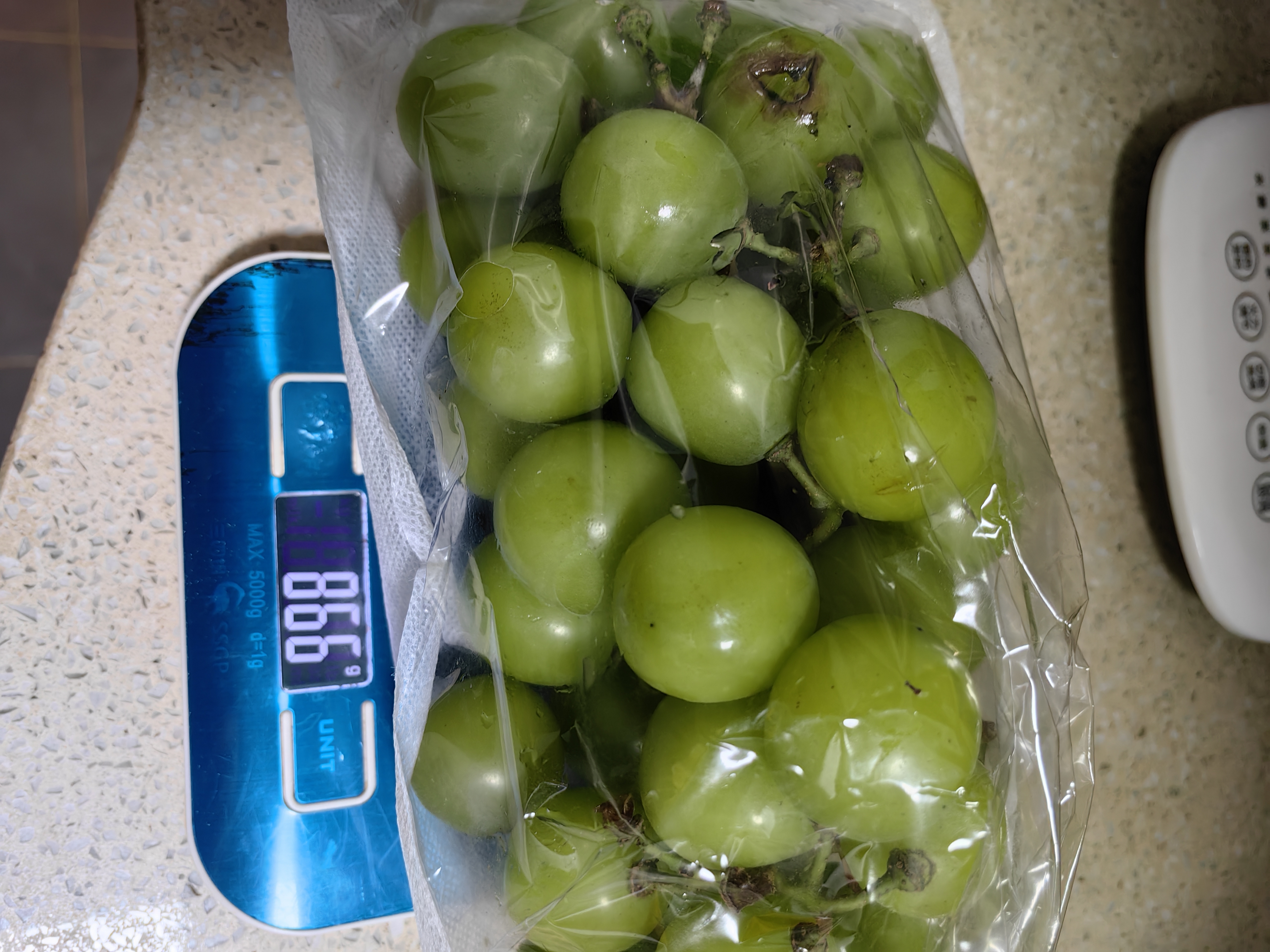 庾丰 阳光玫瑰葡萄 新鲜水果整箱 中秋送礼 团购 茉莉香印晴王青提 5斤装（净果4斤）单果8g+ JD/顺丰快递 送货上门 实拍图
