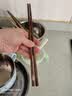 唐宗筷 萌趣卡通鸡翅木筷子10双装 原木实木 家用高档木质筷C7395 实拍图