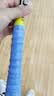 Taan泰昂羽毛球拍手胶龙骨绑带打孔握把胶缠绕带三条装TWQ3黑/蓝/荧黄 实拍图