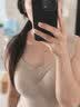 猫人【羊绒蚕丝】10A抑菌双面磨绒防螨保暖背心女带胸垫保暖上衣 实拍图