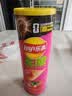 乐事（Lay's）无限薯片 鲜浓番茄味104g 罐装 膨化食品 零食 休闲食品 实拍图