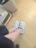 adidas JENNIE同款贝果鞋ASTIR厚底增高老爹鞋阿迪达斯三叶草   灰色   38 实拍图