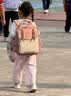 卡拉羊书包小学生1-3-6年级6维减负护脊儿童云朵背包男女生双肩包 个性定制签名牌|莫兰迪粉 【小号】小学生1-3年级|身高135cm以下 实拍图