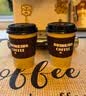 京东京造咖啡杯 一次性杯子纸杯 加厚防烫热饮杯奶茶杯水杯430ml【20套】 实拍图
