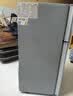 志高（CHIGO）小冰箱迷你小型家用冷藏冷冻两用宿舍出租房用双门办公室电冰箱节能省电 【一级能效】66L银色【全国联保丨节能省电】 实拍图