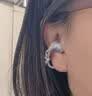 韶音（SHOKZ）OpenDots 2开放式蓝牙耳机耳夹式耳机无线跑步运动耳机适配苹果安卓 银雪松+琴键配饰 实拍图