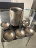 金灶（KAMJOVE）纯钛旅行茶具套装 便携泡茶杯户外茶具茶水分离泡茶器防烫快客杯 T-33F 一壶5杯 实拍图