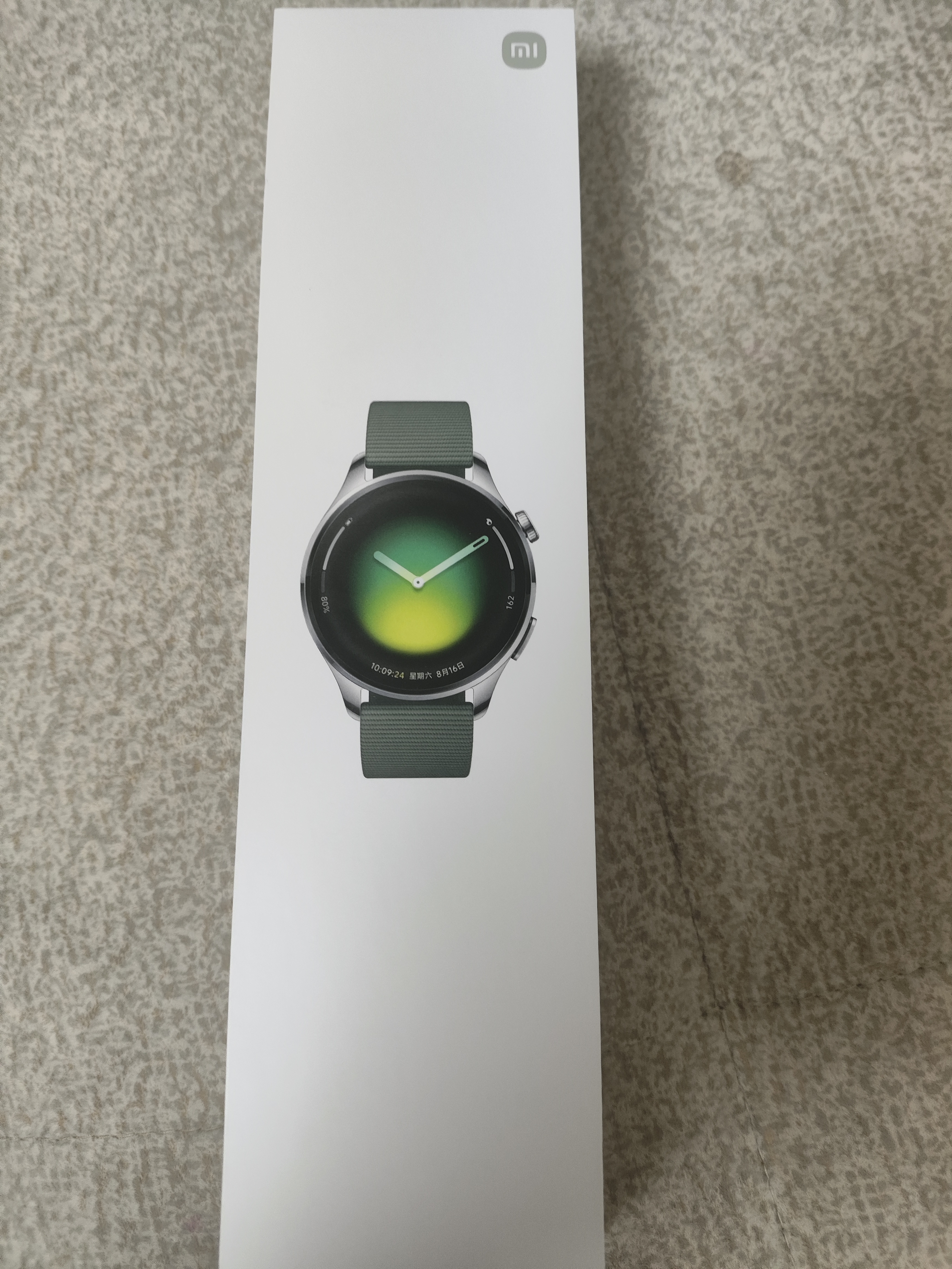 小米（MI）Xiaomi Watch 5 全智能旗舰手表 智能手势控制 心脏健康监测 健身房模式  卡其绿氟橡胶 蓝牙通话 实拍图