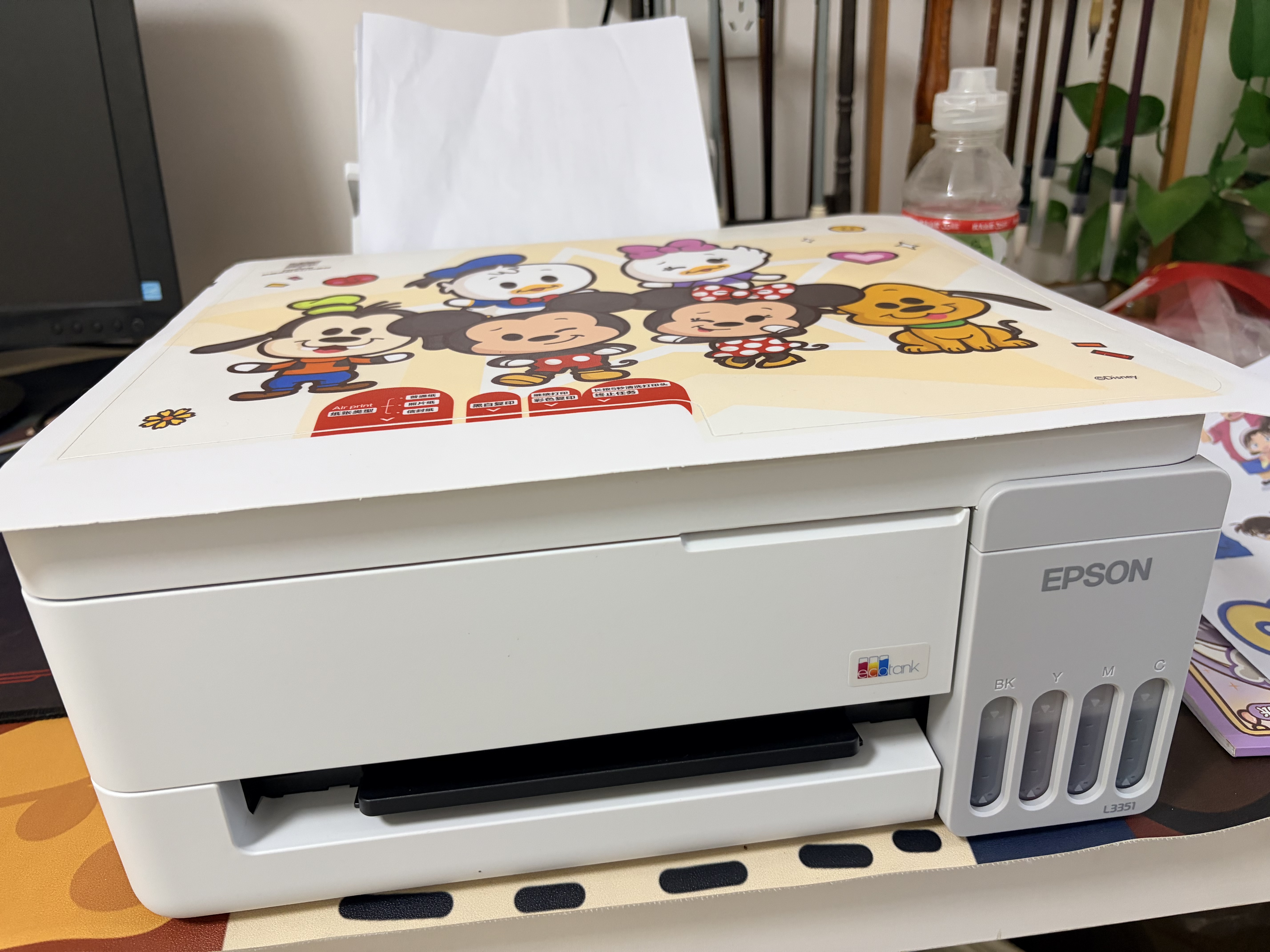 爱普生（EPSON）【6代新品】L3351墨仓式彩色打印机 微信打印/无线连接 家用AI学习打印机（打印、复印、扫描） 实拍图