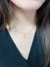 中国黄金（CHINA GOLD）四叶草黄金项链女珐琅彩足金吊坠生日礼物送女友纪念品 京速达-足金吊坠【赠S925链】 实拍图