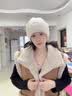 杜森纳【双十一抢购】大头围毛线帽帽子冬季女保暖含羊毛户外针织帽 实拍图