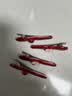 迈蒂维诗韩国可爱小苹果刘海发夹女儿童发卡安可拉红高颜值侧边鸭嘴一字夹 实拍图