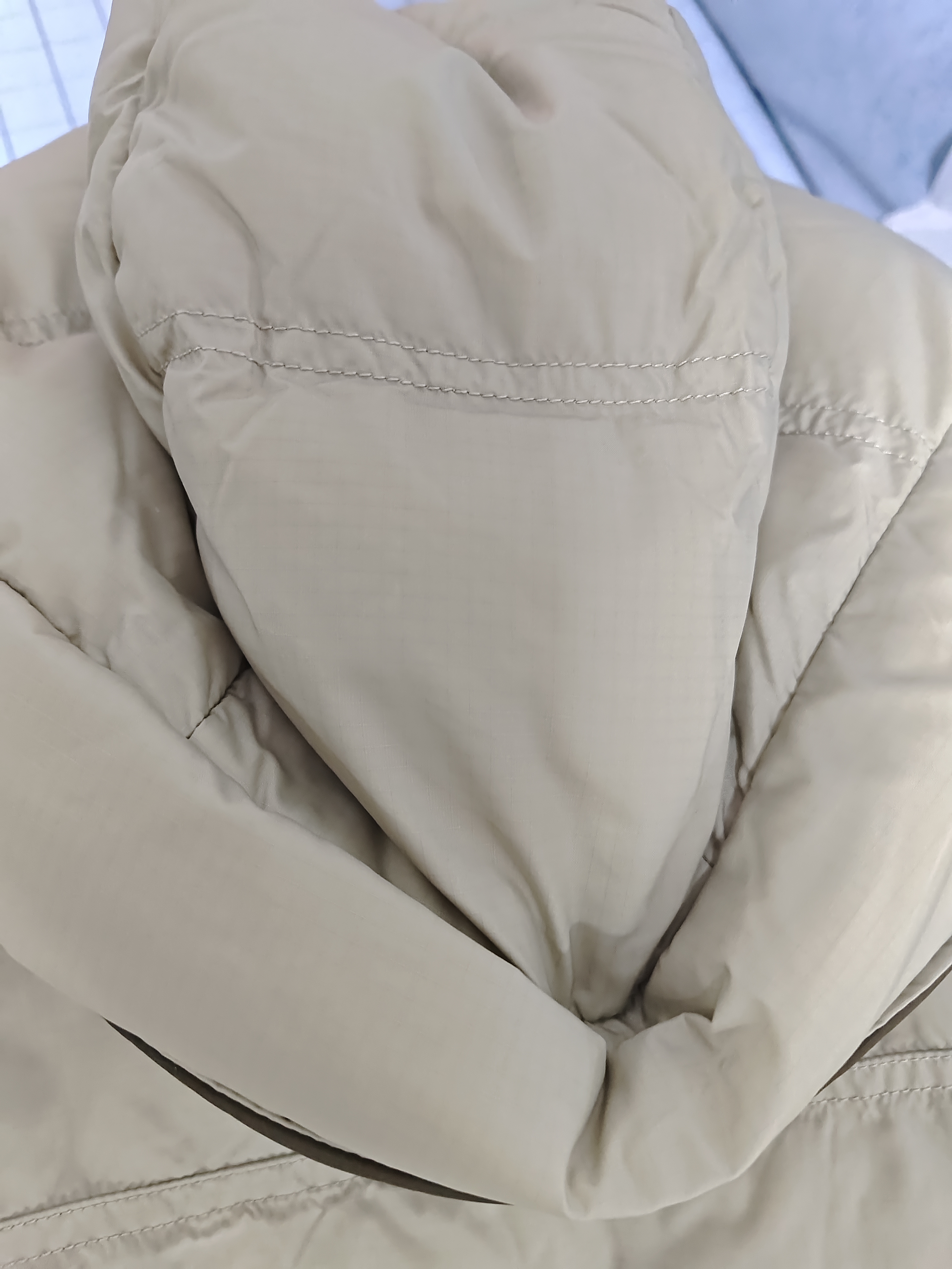坦博尔羽绒服女短款时尚潮流可脱卸帽百搭保暖外套550388T 桉树绿 165  实拍图